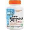 Doctor's Best - Trans-Resveratrol with ResVinol-25 200mg - 60 vcaps