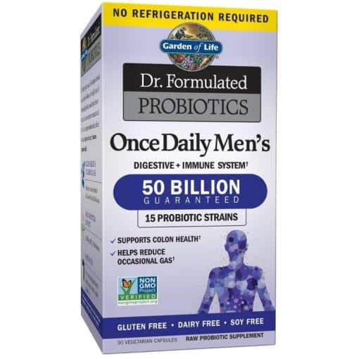 Garden of Life - Dr. Formulated Probiotics Once Daily Men's - 30 vcaps