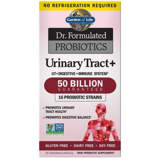 Garden of Life - Dr. Formulated Probiotics Urinary Tract+ 60 vcaps