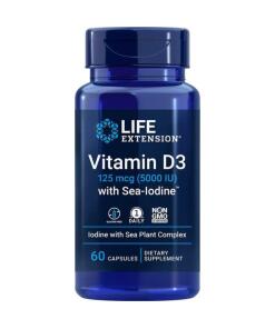 Life Extension - Vitamin D3 with Sea-Iodine