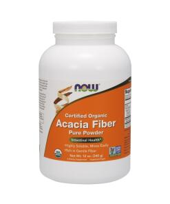 NOW Foods - Acacia Fiber Organic Powder - 340g