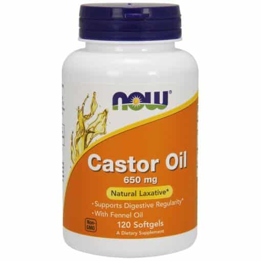 NOW Foods - Castor Oil 120 softgels