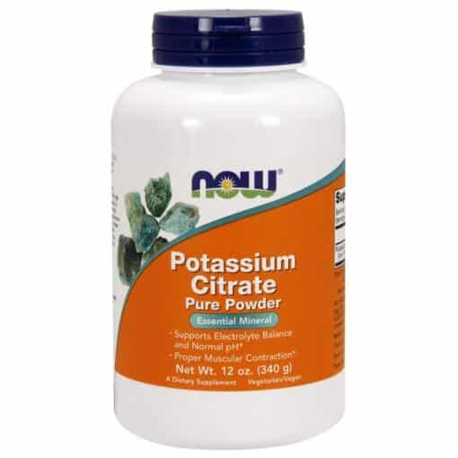 NOW Foods - Potassium Citrate Pure Powder - 340 grams