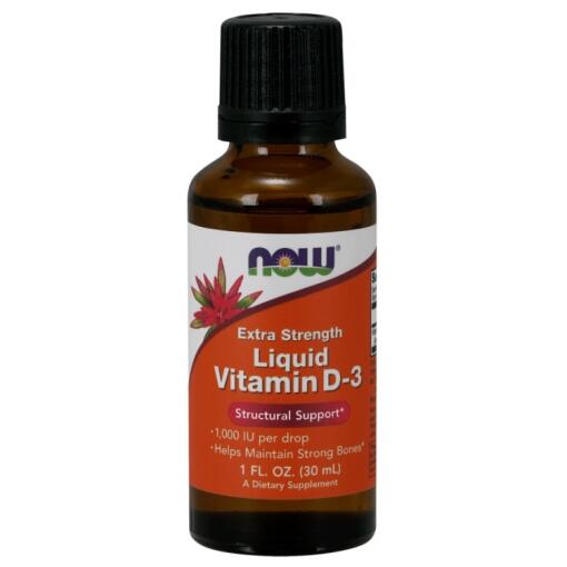 NOW Foods - Vitamin D-3 Liquid