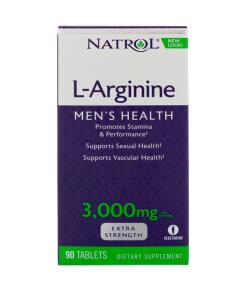 Natrol - L-Arginine 3000mg - 90 tablets