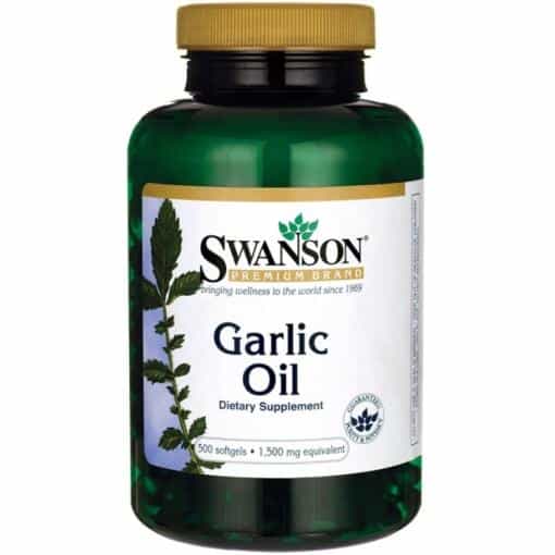 Swanson - Garlic Oil 1500mg - 500 softgels