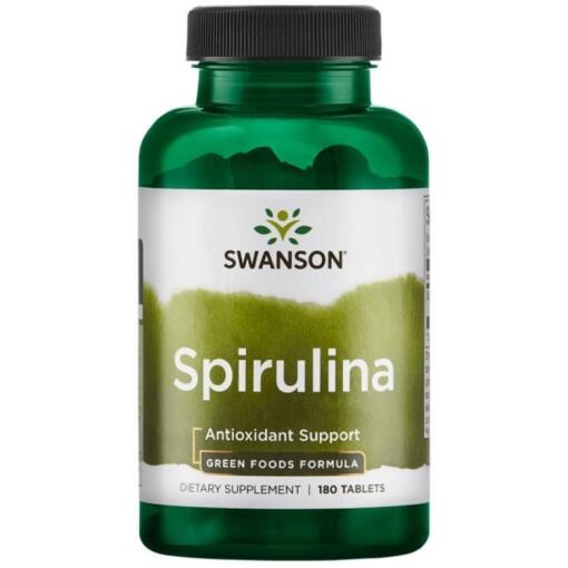 Swanson - Spirulina 180 tablets