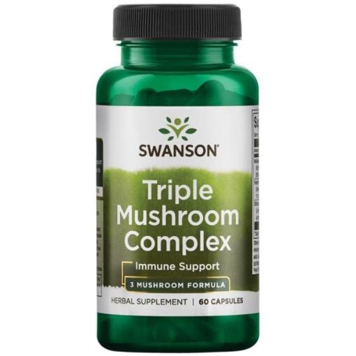 Swanson - Triple Mushroom Standardized Complex - 60 caps