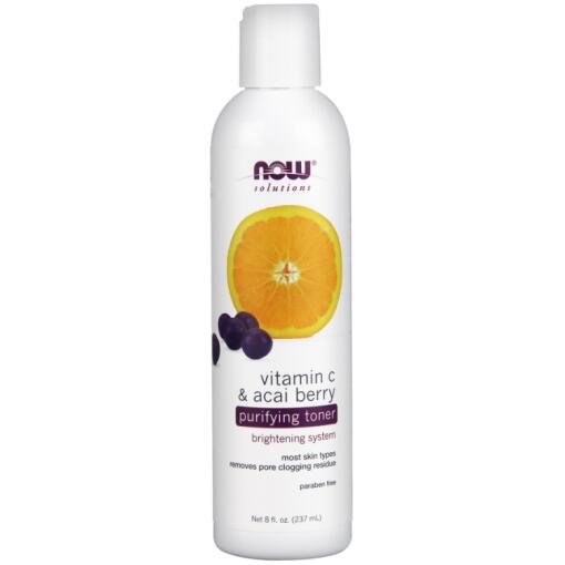 Vitamin C & Acai Berry - Purifying Toner - 237 ml.