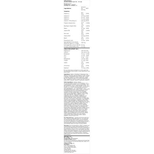 Olimp Nutrition - Vita-Min Multiple Sport 40+ - 60 caps