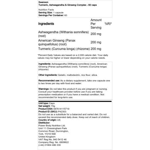 Swanson - Turmeric