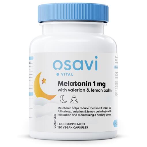 Melatonin with Valerian & Lemon Balm