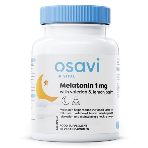 Melatonin with Valerian & Lemon Balm