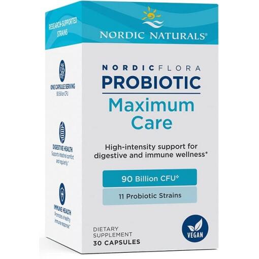 Nordic Flora Probiotic Maximum Care - 30 vcaps