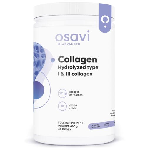 Collagen Peptides - Hydrolyzed Type 1 & 3 - 600g
