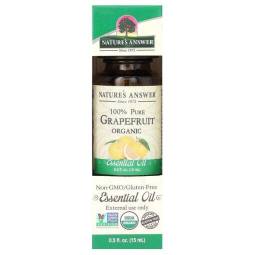 100% Pure Grapefruit Organic Essential Oil - 15 ml.