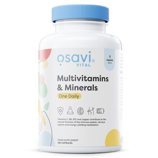 Multivitamins & Minerals One Daily - 120 caps