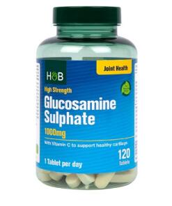 Holland & Barrett - Glucosamin Sulfat, 1000 mg - 120 tabletter
