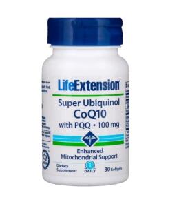 Super Ubiquinol CoQ10 z PQQ, 100 mg - 30 miękkich kapsułek