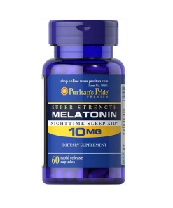 Puritan's Pride Melatonin 10 mg - 60 kapsler