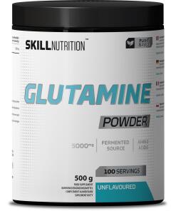 Skill Nutrition - Glutaminpulver, uden smag - 500 g