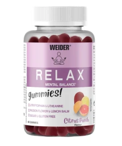 Weider - Relax, Citrus Punch - 40 gummier