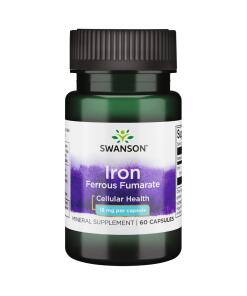 SWANSON Fumaran ¿elaza 18mg 60caps