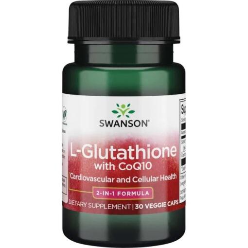 SWANSON L-glutation +  koenzym Q10 30kaps