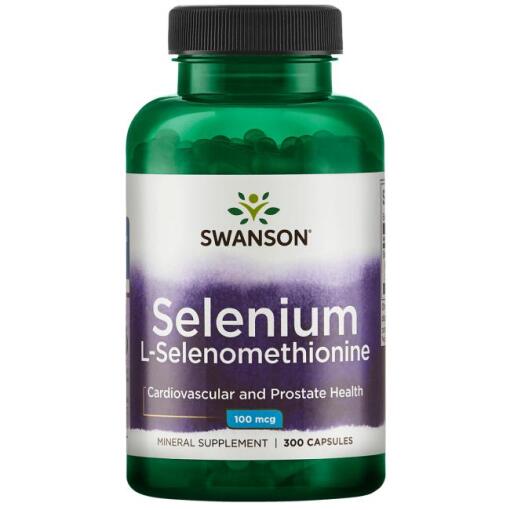 SWANSON Selen SeLECT 100mcg 300kaps
