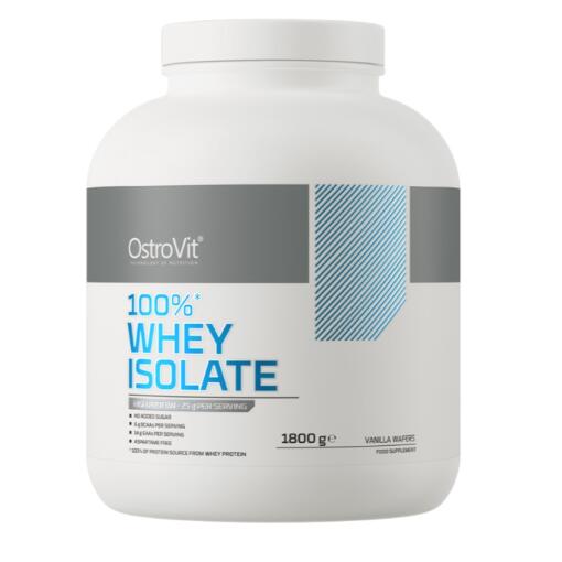 OstroVit - 100% Whey Isolate Vanilje Vaffel 1800g