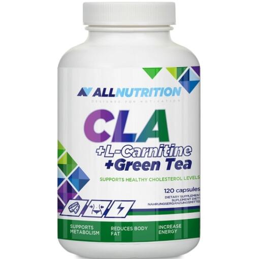 CLA + L-Carnitin + grøn te - 120 kapsler