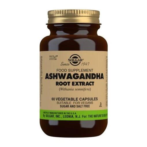 Ashwagandha Rod Ekstrakt - 60 vegetabilske kapsler