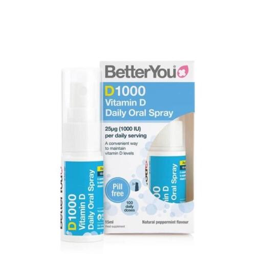 D1000 Daglig Vitamin D Mundspray - 15 ml