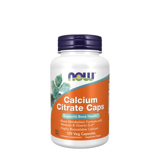 NOW Foods – Calcium Citrate Kapsler