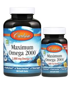 Maximum Omega 2000 - 90 + 30 softgels