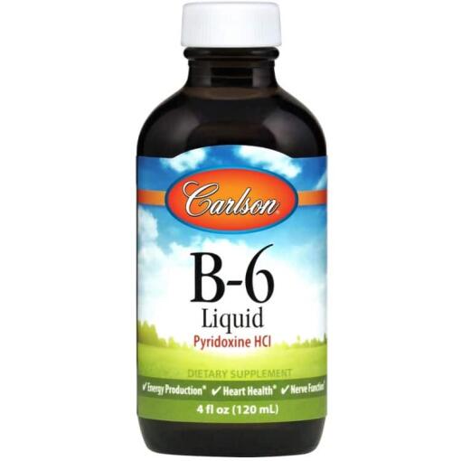 B-6-vitamin - Pyridoxin HCl - 120 ml.
