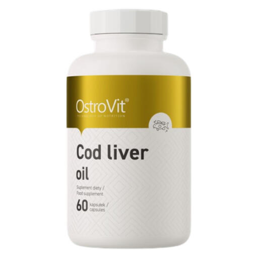 OstroVit – Torskeleverolie 60 kapsler