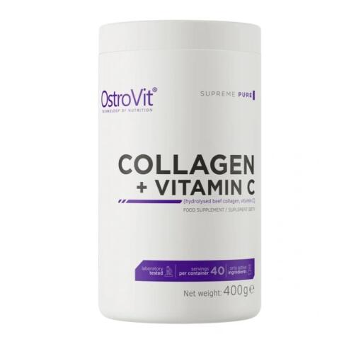 OstroVit - Kollagen + Vitamin C Supreme Pure 400g