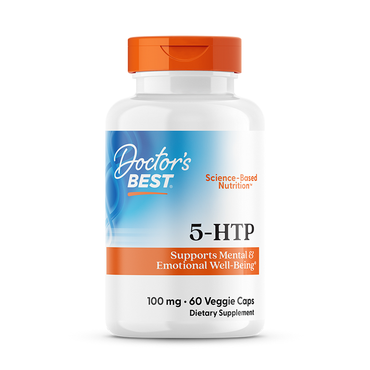5-HTP, 100 mg - 60 kapsułek