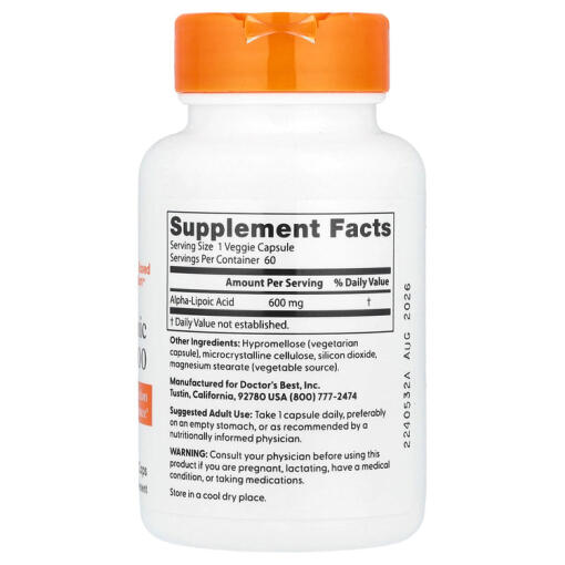600mg - 60 kapslar