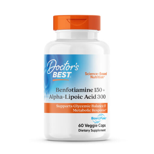 Benfotiamin 150 + alfa-liponsyre 300 - 60 kapsler