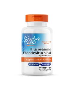 Glucosamin Chondroitin MSM + Hyaluronsyre - 150 kapsler