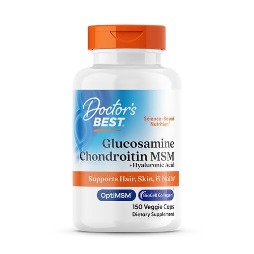 Glucosamin Chondroitin MSM + Hyaluronsyre - 150 kapsler