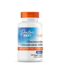 Glucosamin Chondroitin MSM med OptiMSM - 120 kapsler