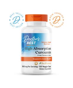 Høj absorption Curcumin fra gurkemeje rod med C3 Complex & BioPerine