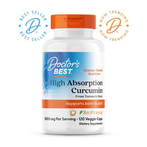 Høj absorption Curcumin fra gurkemeje rod med C3 Complex & BioPerine