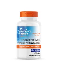 Hyaluronsyre + Chondroitinsulfat med BioCell Collagen - 60 tabs