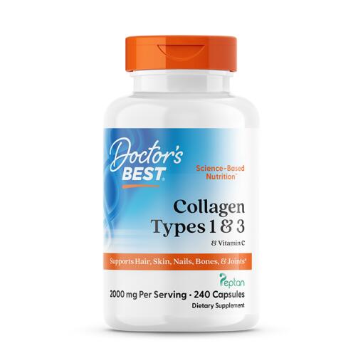 Kollagen type 1 og 3 med C-vitamin