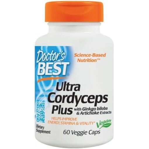 Ultra Cordyceps Plus - 60 veganske kapsler