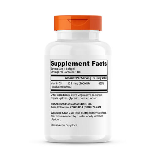 5000 IE - 180 softgels